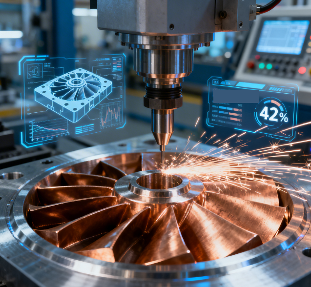 ما هي مزايا آلات غرق القوالب CNC EDM في معالجة القوالب المعقدة؟